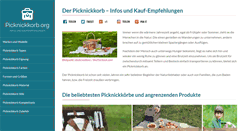 Desktop Screenshot of picknickkorb.org